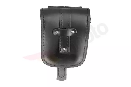 Bolso - bolsillo de cuero para Honda VTX cinturón de corbata tronco-5