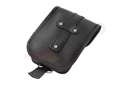Handväska - läderficka för örn knytband bälte bagage Honda-3
