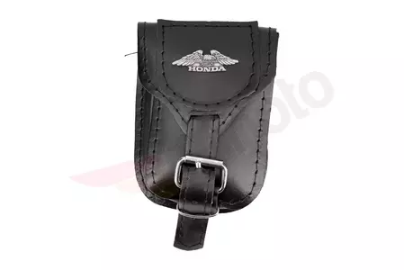 Bolsa de mão - bolso de couro para cinto de gravata águia baú Honda-4
