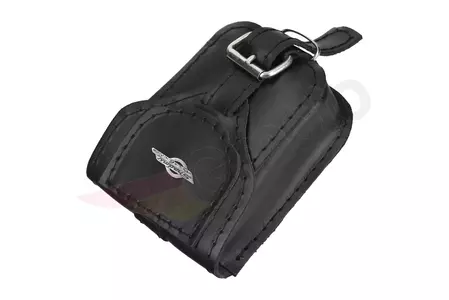 Чанта - кожен джоб за Honda VT 1100 с колан за вратовръзка-2