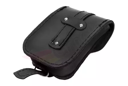 Handväska - läder bälte ficka slips trunk röd Honda VT-3