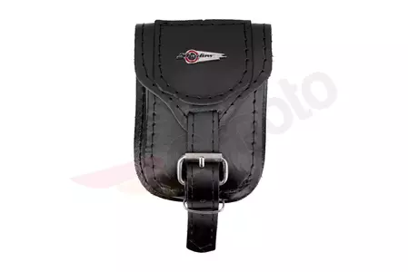 Handväska - läder bälte ficka slips trunk röd Honda VT-4