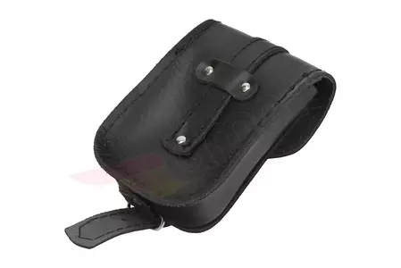 Handväska - läderficka för Honda Shadow 750 C2 slipsbälte bagageutrymme-3
