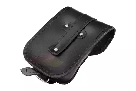 Bolso - bolsillo de cuero para baúl con cinturón de corbata Yamaha-3