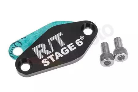 Stage6 R/T Ölpumpendeckel schwarz - S6-SSP130/BK