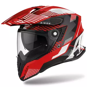 Kask motocyklowy enduro Airoh Commander Boost Red Gloss L-1