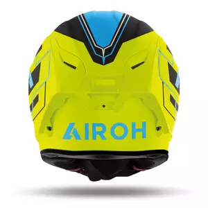Capacete integral de motociclista Airoh GP550 S Challenge azul/amarelo mate M-3