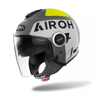 Airoh Helios Up Grey Matt S otvorena motociklistička kaciga-1