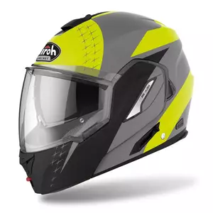 "Airoh Rev 19 Leaden Yellow Matt XL" motociklininko šalmas - REV19-L31-XL