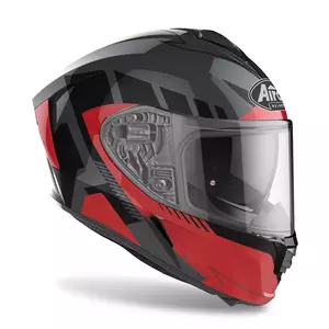 Kask motocyklowy integralny Airoh Spark Rise Red Gloss M-2