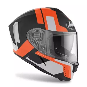 "Airoh Spark Shogun Orange Matt M" integralus motociklininko šalmas-2