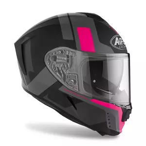 "Airoh Spark Shogun Pink Matt M" integralus motociklininko šalmas-2