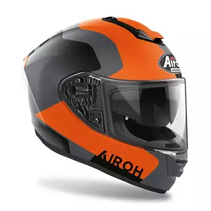 Kask motocyklowy integralny Airoh ST501 Dock Orange Matt L-2