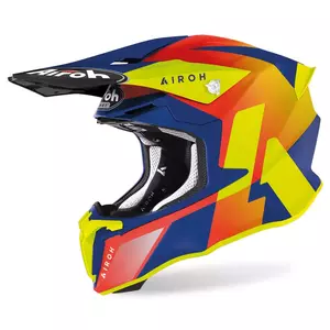 Airoh Twist 2.0 Lift Azure Matt L casque moto enduro - TW2-LF18-L