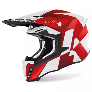 Kask motocyklowy enduro Airoh Twist 2.0 Lift Red Matt XL-1