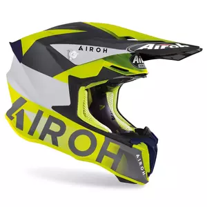 Airoh Twist 2.0 Lift Gelb/Blau Matt S Enduro-Motorradhelm-2