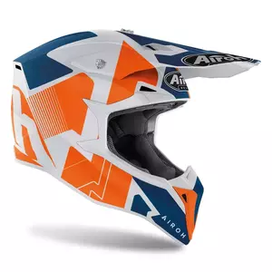 Kask motocyklowy enduro Airoh Wraap Raze Orange Matt M-2