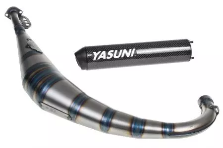 Väljalaskesüsteem Yasuni R2 Max Carbon Aprilia RX Beta RR Derbi Senda R Yamaha DTR-3