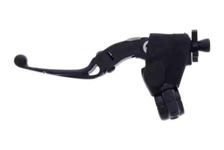 Palanca de embrague Accossato negra con maneta abatible - CF016N-24