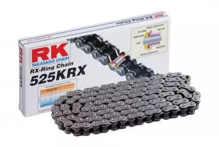 Łańcuch napędowy RK 525KRX/108 z ogniwem łączącym-1