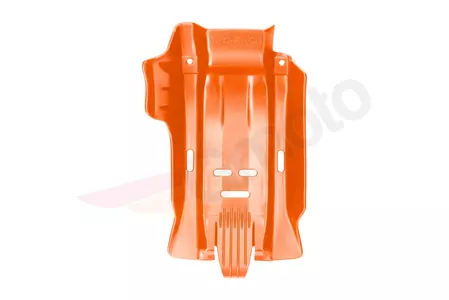 Pokrov - plošča motorja oranžna Plin Plin 250 300 2T 20-22-9