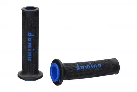 Manetki Domino A010 Road-Racing czarny/niebieski 22mm 126mm - A01041C4840B7-0