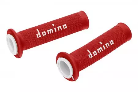 Griffgummi A010 rot/weiß Domino Durchmesser 22 mm . Länge 125 mm offen-2