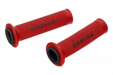 "Domino A010 Road-Racing" raudonos/juodos spalvos 22mm 125mm-2