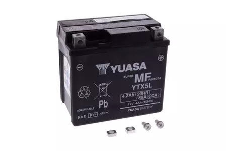 Akumulator bezobsługowy Yuasa YTX5L aktywowany