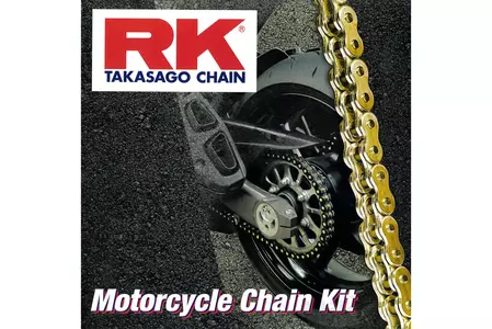 RK 520XSO2 RX-Ring open drive kit Kawasaki ER6 KLE Z650 05-