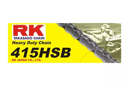 Łańcuch napędowy RK 415 HSB 80 otwarty z zapinką - 415HSB-80-CL