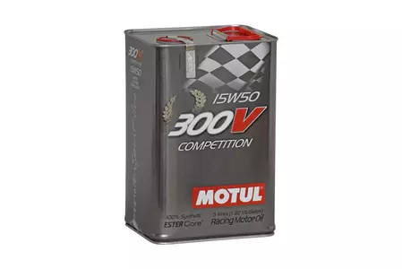 Motul 300V 4T 15W50 Competition Syntetisk motorolja 5l - 110297