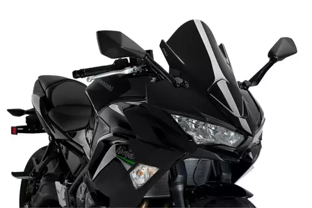 Puig Motorrad Windschutzscheibe schwarz - 3881N