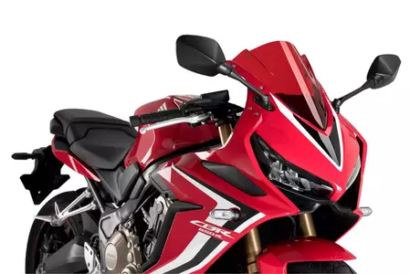 Para-brisas Puig vermelho para motociclos - 3568R