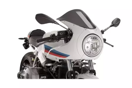 Čelné sklo na motocykel Puig Racing silne tónované - 9402F