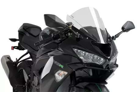 Para-brisas Puig Racing para motociclos transparente - 3177W