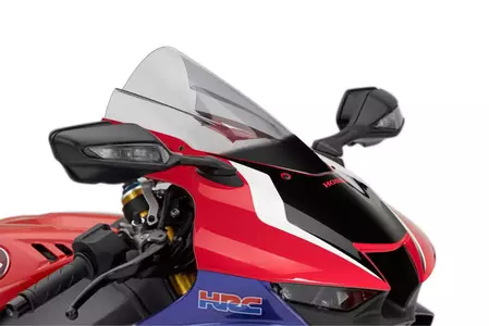 "Puig Racing" motociklo priekinis stiklas pilkos spalvos - 20313H