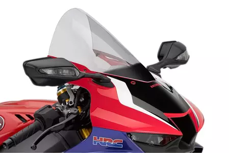 "Puig Racing" motociklo priekinis stiklas pilkos spalvos - 20314H
