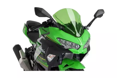 Puig Racing motorcykelforrude grøn - 9976V