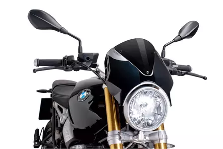 Puig Retrovision motorkerékpár szélvédő fekete - 7012N