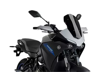 Puig Sport motocikla vējstikls melns - 20433N
