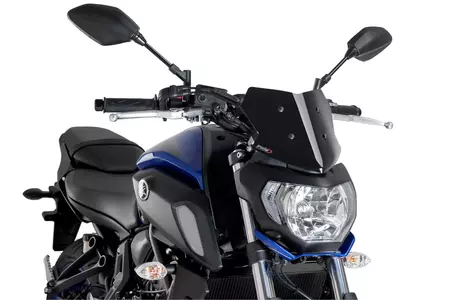Puig Sport New Generation Motorrad Windschutzscheibe für Nakedbike schwarz-1