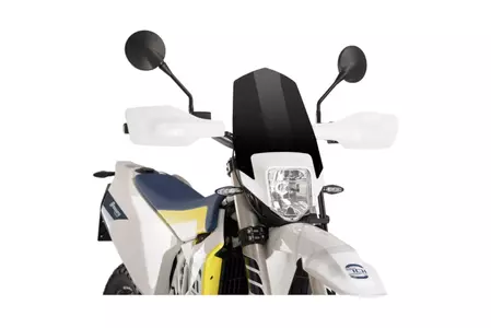 Puig Sport New Generation Motorrad Windschutzscheibe für Nakedbike schwarz - 9867N