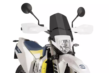 Puig Sport New Generation предно стъкло за мотоциклет за Nakedbike силно затъмнено - 9867F