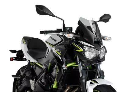 Puig Sport New Generation motoros szélvédő Nakedbike-hoz szürke - 3864H