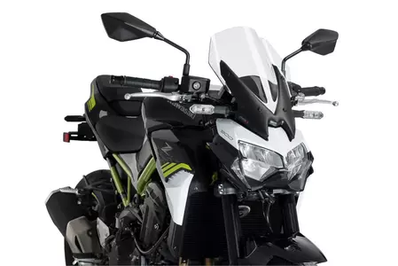 Windschutzscheibe Puig Tour New Generation Motorrad-für Nakedbike transparent - 3841W