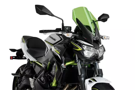 Puig Tour Új generációs motoros szélvédő Nakedbike zöld színű motorhoz - 3865V