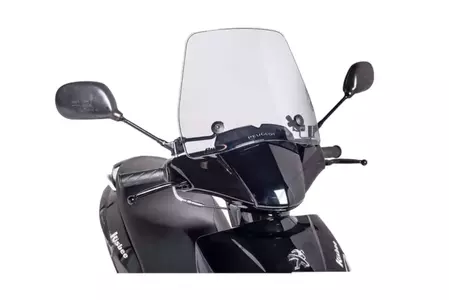 Puig Trafic Motorrad Windschutzscheibe grau - 6886H