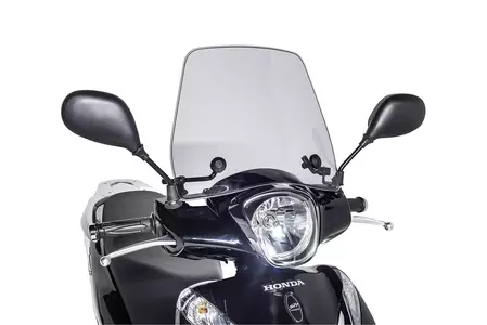 Čelní sklo na motocykl Puig Trafic šedé - 6999H