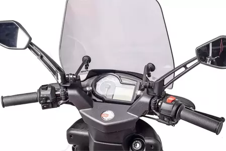 Pare-brise moto Puig Trafic gris-2